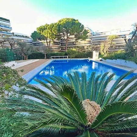公寓 Le Cosy Tanit : 4 Prs, Piscine, 5 Min Plages 昂蒂布