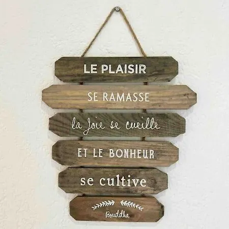 Le Cocon Tanit - 4 Prs - Piscine - 5 Min Plages Apartamento